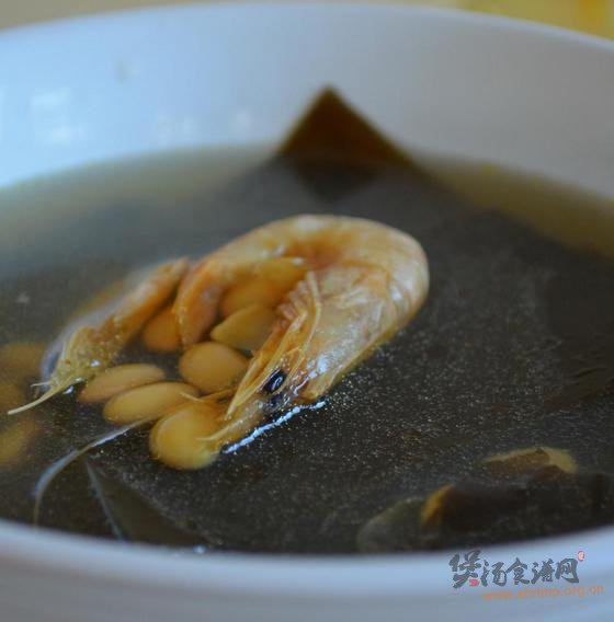海带炖鸡汤的做法