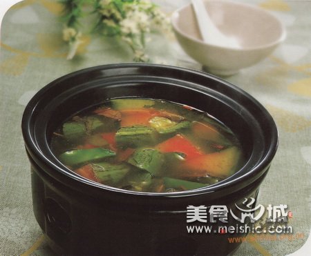 西瓜皮荷叶海蜇汤怎么做的做法