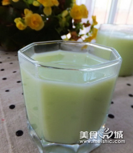 毛豆豆浆的做法