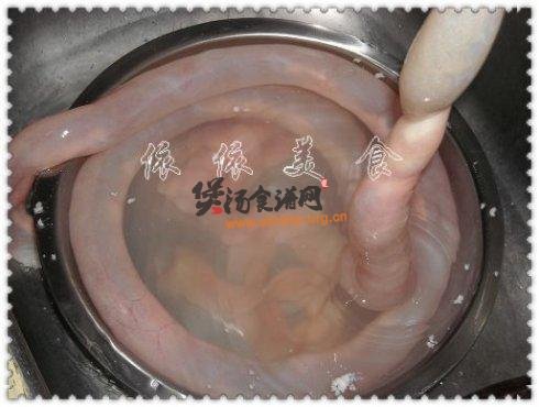 粉肠粥的做法