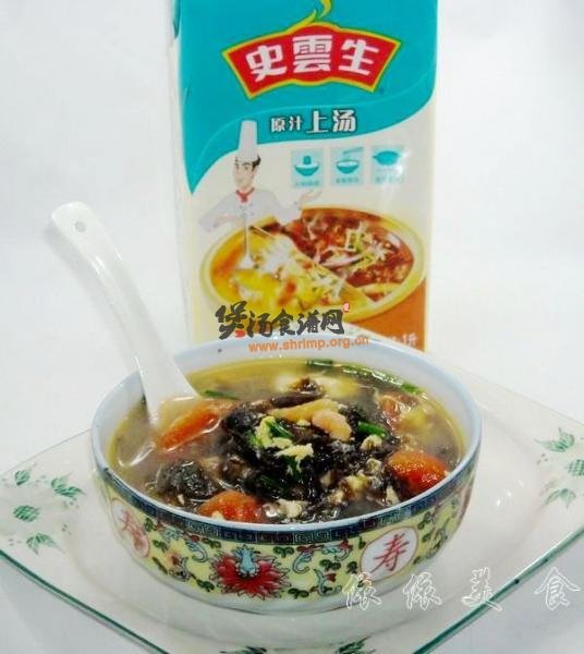 番茄紫菜蛋花汤的做法