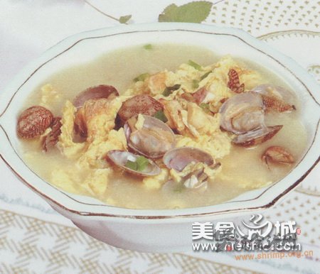 蛤蜊汆水蛋的做法