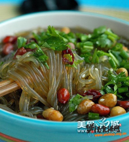 (图)酸辣粉的做法