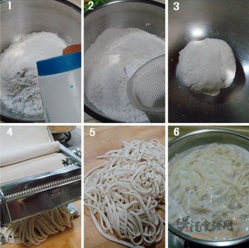 上汤鸽皇乌冬面的做法