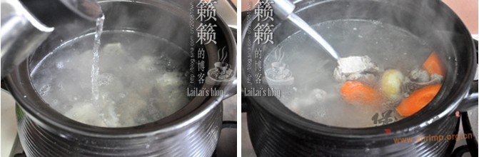 马蹄胡萝卜煲龙骨的做法