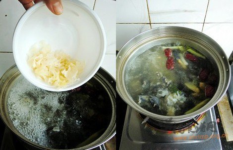红枣银耳乌鸡汤的做法