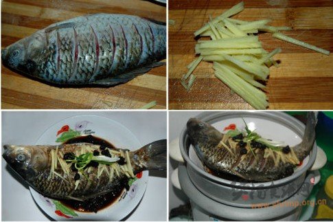 电饭煲蒸鲫鱼的做法
