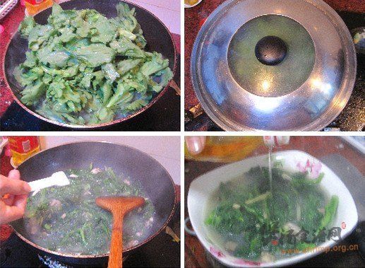 上汤茼蒿蚝仔的做法