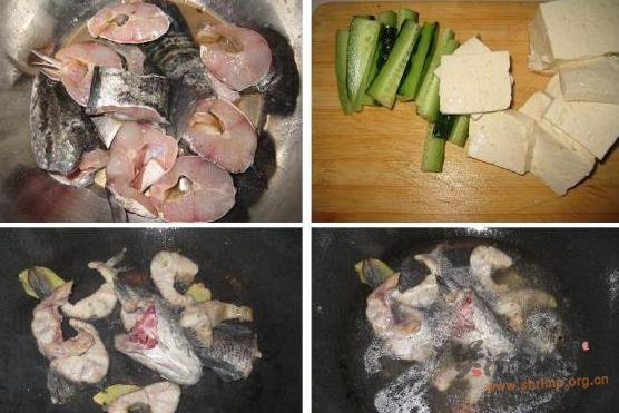 酸辣黑鱼炖豆腐的做法