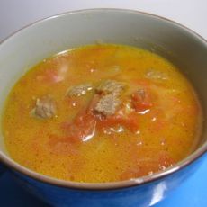 西红柿牛肉汤的做法