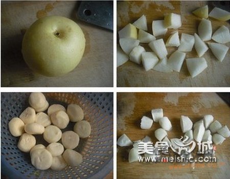 马蹄香梨糖水的做法