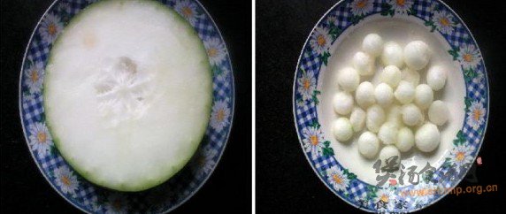 原味冬瓜虾米汤的做法