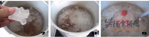 樱桃桃胶银耳羹的做法