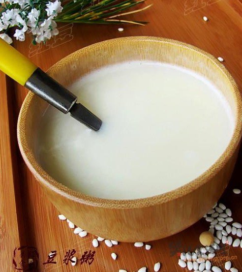 米润豆浆粥的做法