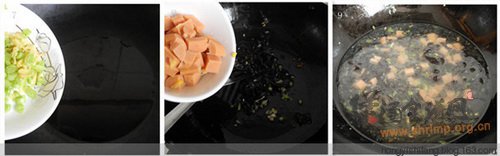 木耳豆腐羹的做法