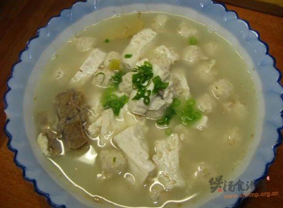 肉丸豆腐汤的做法
