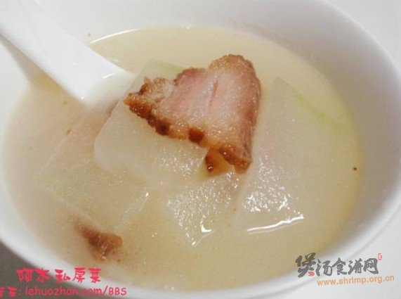 冬瓜咸肉汤的做法