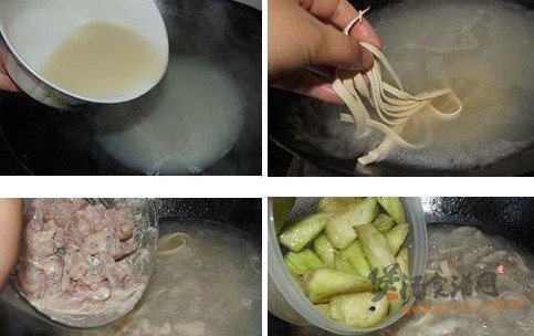 鱼片丝瓜千张汤的做法