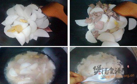 牛肉萝卜汤的做法