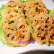 冬菇藕夹的做法 冬菇藕夹的做法