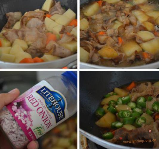 马铃薯炖肉的做法