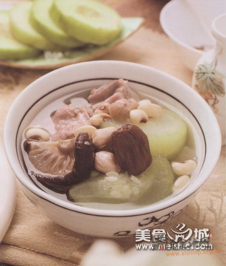 (图)节瓜排骨汤的做法