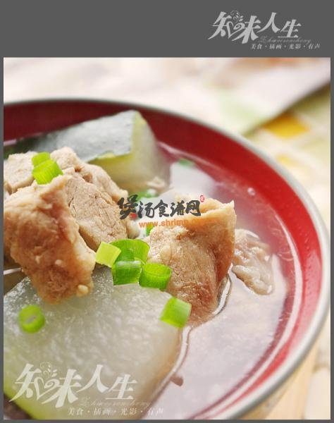 龙骨冬瓜瑶柱汤的做法