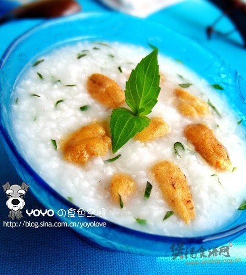 海胆粥的做法