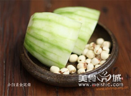 冬瓜莲子汤的做法