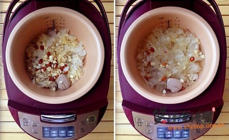 南北杏银耳煲瘦肉的做法