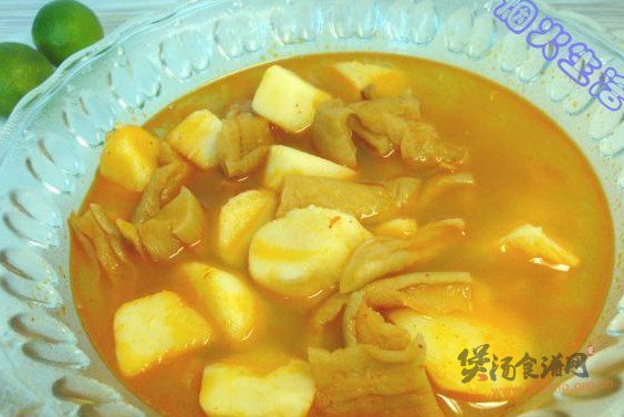 酸萝卜芋头汤的做法