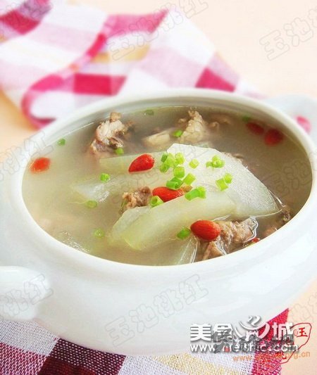 冬瓜鸡架汤的做法