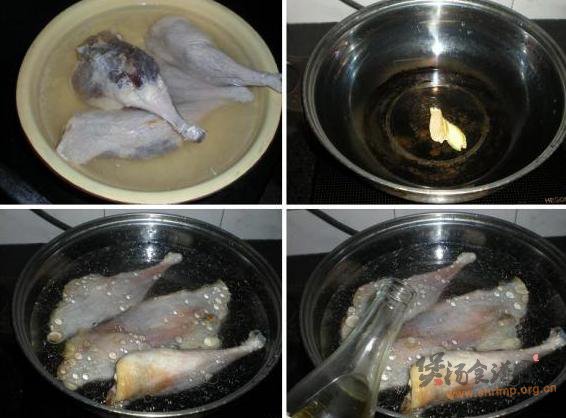 海带炖腊鸭的做法