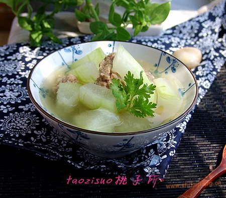 冬瓜汆丸子怎么做的做法
