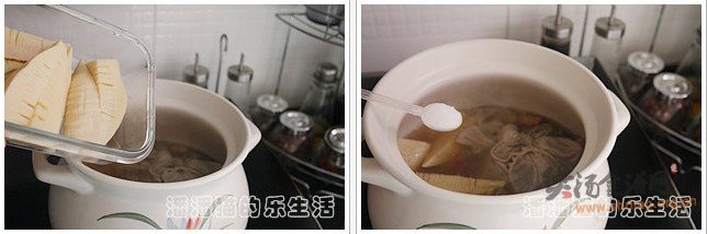 鸡骨草冬笋煲骨汤的做法