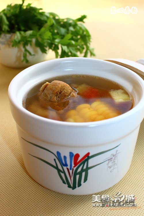 西瓜皮玉米老鸭汤的做法