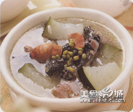 冬瓜乌鸡汤的做法