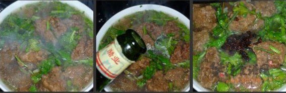 绿豆面丸子汤的做法