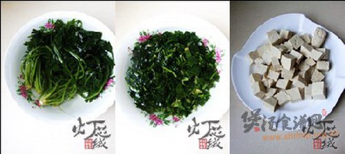 雪菜豆腐炖鱼头的做法