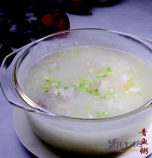青鱼粥的做法