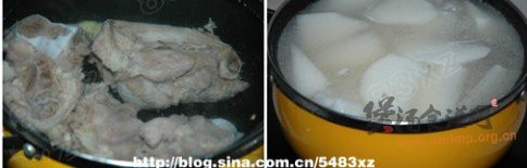 萝卜棒骨汤的做法
