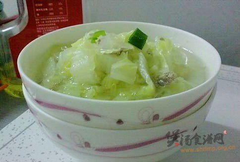 白菜肉末汤的做法