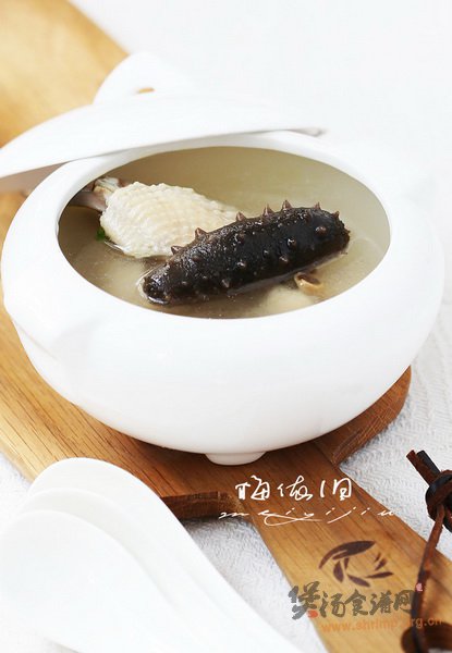海参鸡汤的做法