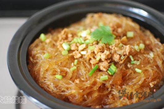肉末粉丝煲的做法