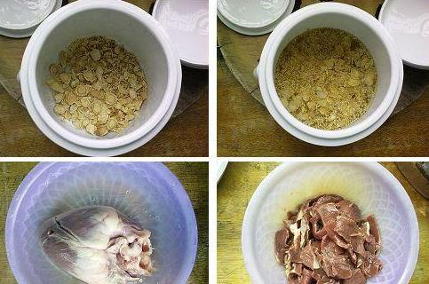 参片炖猪心的做法