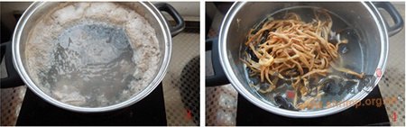 金针菜木耳骨汤的做法