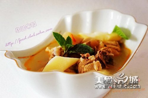 (图)酸萝卜老鸭汤怎么做的做法