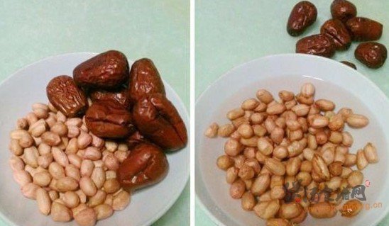 花生红枣汤的做法