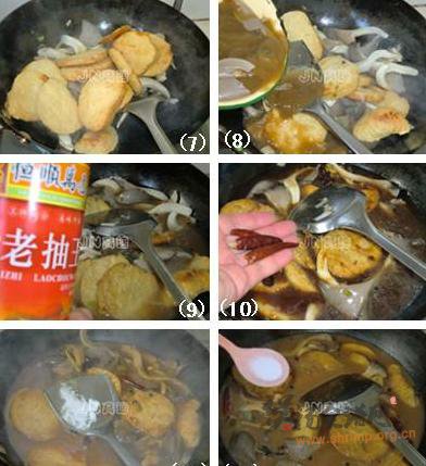 蘑菇炖素鸡的做法