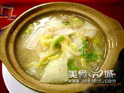 白菜牛百叶汤的做法